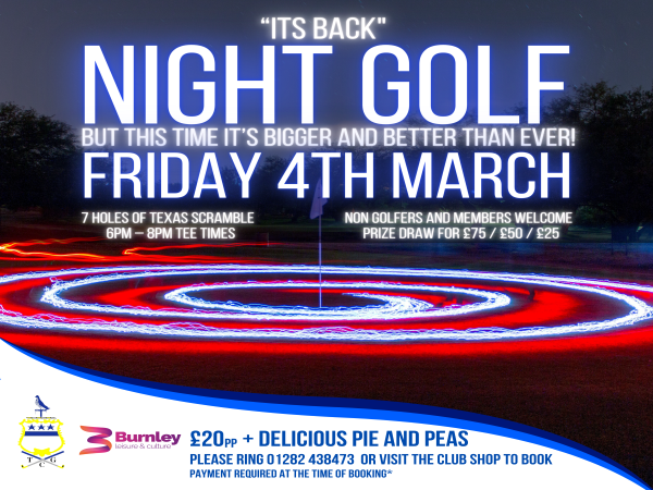 Night Golf is back at Towneley