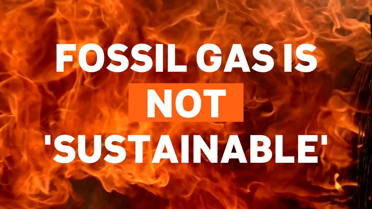 Activists across Europe are taking action NOW against EU's attempt to classify fossil gas as "sustainable" 🔥

Join in by RT-ing this or write your own message to <a href="/EU_Commission/">European Commission</a> President <a href="/vonderleyen/">Ursula von der Leyen</a>, using hashtags #VollGasInDieKrise &amp; #EUtaxonomy
Together, we can stop this!