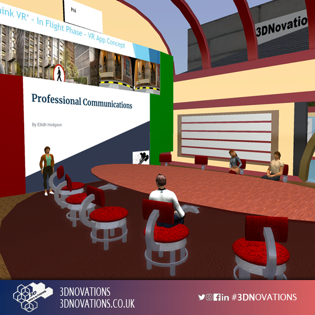 Great to have the team together for some training of professional communication! Hosted by our executive director Eilidh in the Cup Café.

#3dnovations #autism #aspergers #virtualworld #virtualreality #digital #remote #autus #digitalcommunication #team #training