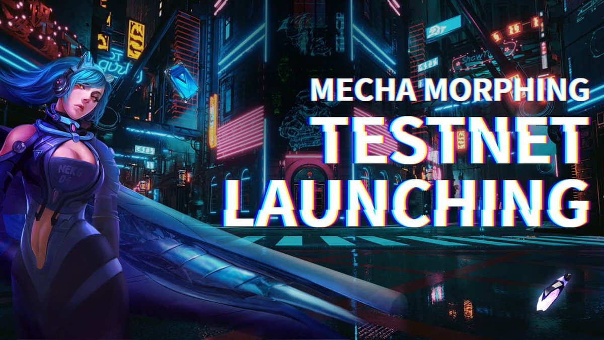 Mecha_Morphing's tweet image. Test net🤩 is ready to launch!🥳

If you have given us your address, you are now live and ready to go! 🥳

For brief tutorial:bit.ly/3qqY0nM

Access the test net with your ERC20 address here:mechamorphing.com

Thank you!🔥We look forward to hearing your feedback!🥳