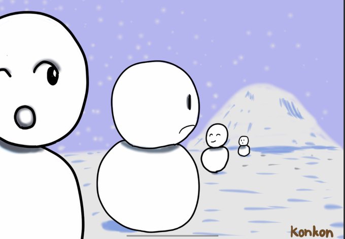 雪だるまイラストのtwitterイラスト検索結果