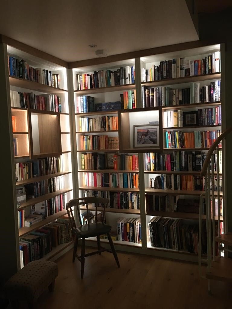 CapstoneCLTD's tweet photo. As well as full builds and extensions, we can also undertake bespoke furniture fitting – here’s an example of some work in progress for a client for whom we had previously converted an empty manse. https://t.co/kdCSb4zn7g