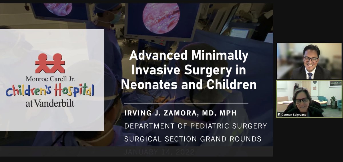BREAKING.  <a href="/Zamurai1617/">Irving J. Zamora</a> Tune in. @VUMCSurgery <a href="/VUMCchildren/">Children's at VUMC</a> <a href="/IPEGSurgery/">IPEG</a>