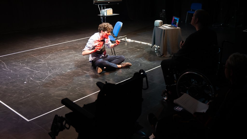 DaDaFest's tweet photo. Ahead of a public sharing of the results of the R&D process in late March, we're also excited to be working with #DaDaFellow, Adam Fenton, to incorporate an augmented reality interpreter into their latest theatre production, //Tuning In//
https://t.co/qwODJxNwm1 https://t.co/IoXtMa3Tkp