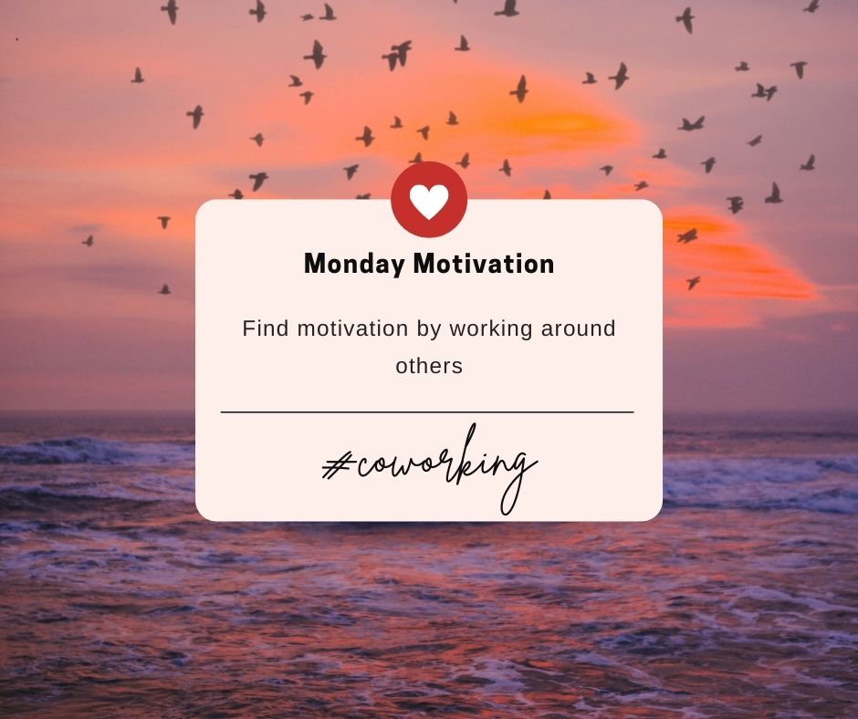 Happy Monday!
Are you more productive when working around others?
#MondayMotivation #Coworking #Community