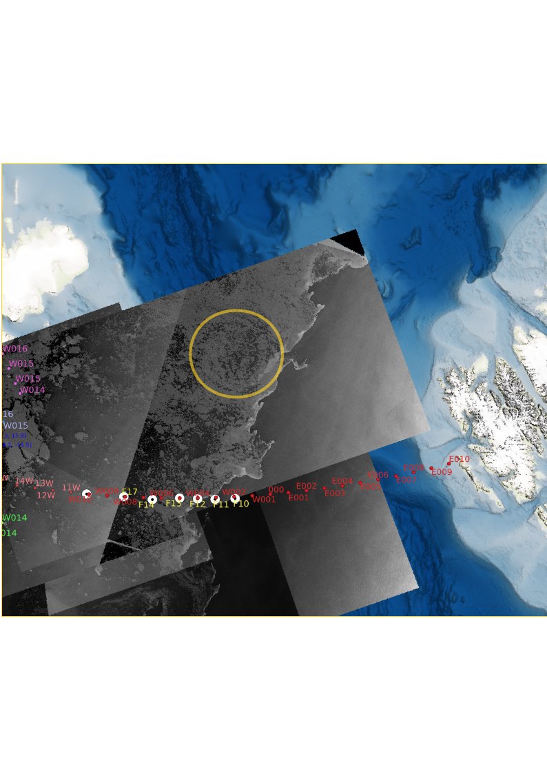 OceanSeaIceNPI's tweet photo. An ocean eddy visible in the sea ice, captured in a #Sentinel1 satellite synthetic aperture radar image. Read more here: https://t.co/jfhVCdRFXX
@norskpolar @copernicusEU #FramStraitNPI https://t.co/J9nZcNPzXm