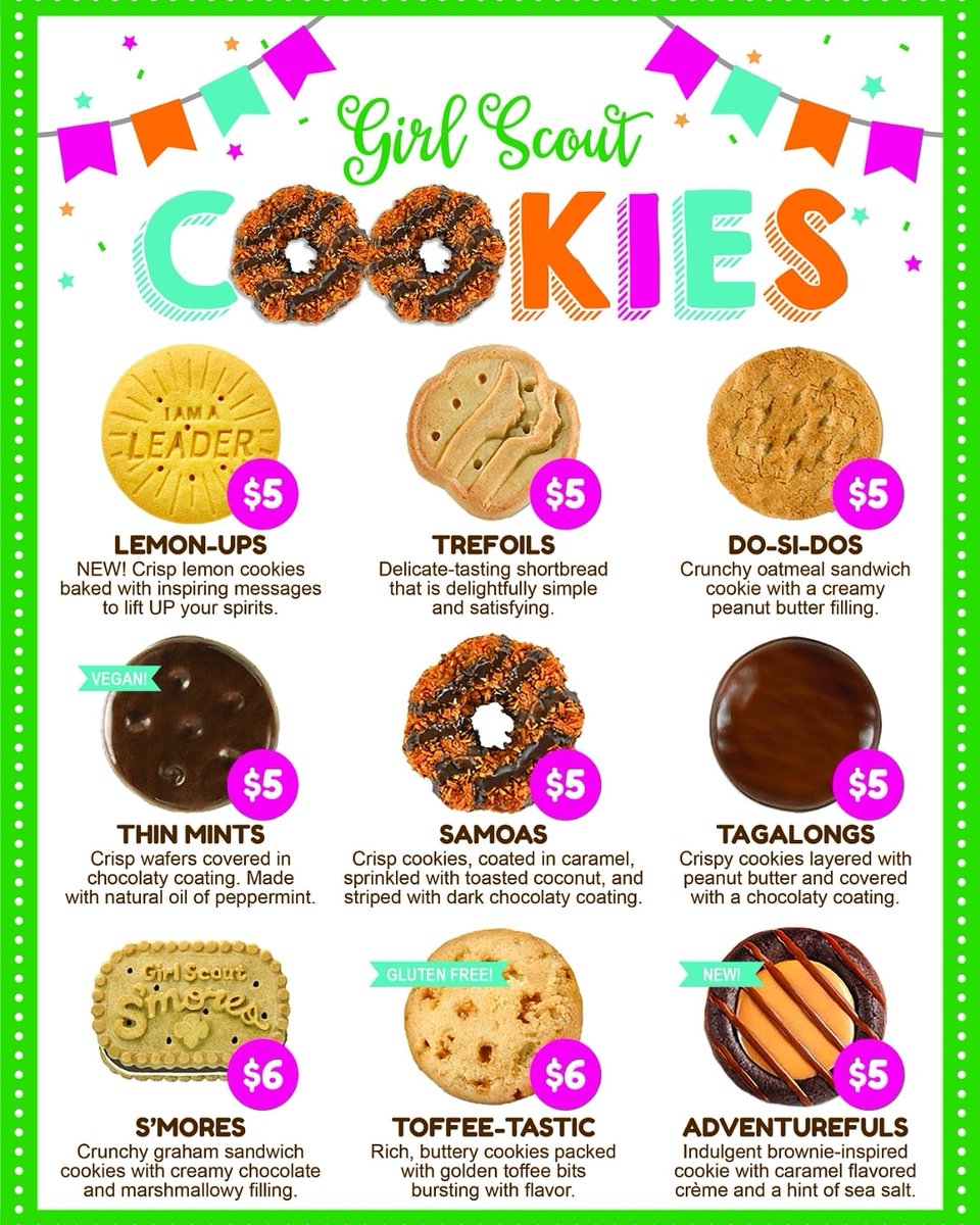 Franccesca4FL's tweet photo. The FL state legislative session has started and its going to be an interesting show. If you need #GirlScoutCookies to help you get through the session DM or go to link below #CookiesMakeThingsBetter #GirlEmpowerment
https://t.co/6a4oKIj4Gm https://t.co/7r9AC1andb