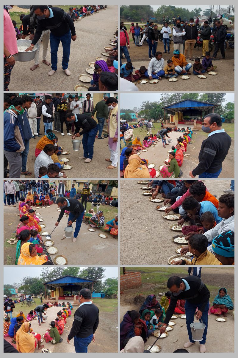 RupeshyadavAITC's tweet photo. In the respect of the people of Ward number 37 of AMC, #Dahi_Chura festival has been Celebrated by the Trinamool Congress In presence of #Sri_Rupesh_Yadav (Candidate for Ward number 37)
@abhishekaitc
@BanglarGorboMB
@AITCofficial https://t.co/VagLjTb3Xc