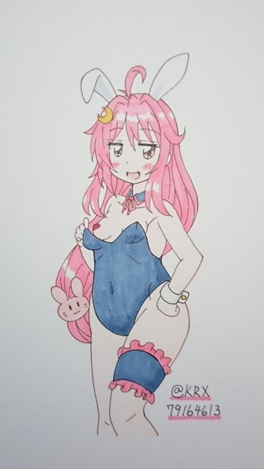 #艦これ版真剣お絵描き60分一本勝負_20220114
#卯月
💢うーちゃんめ❗ 