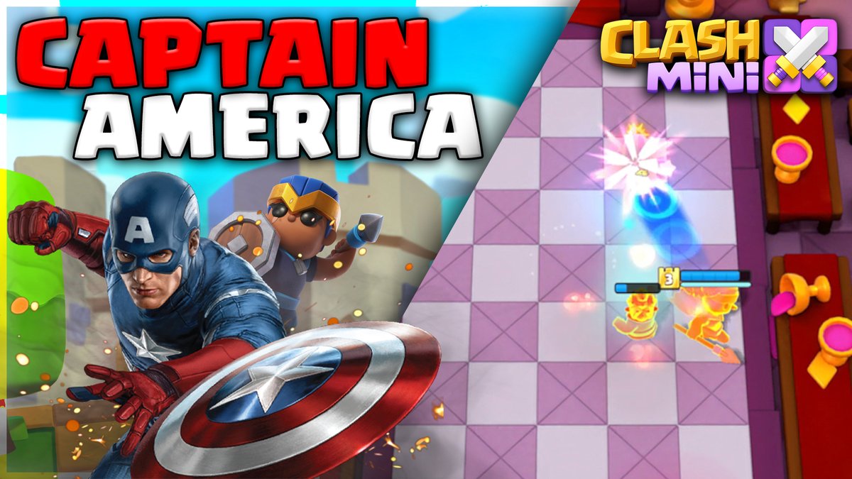What happens when <a href="/ClashMini/">Clash Mini</a> adds SUPER HEROES to the game? Royal Champion is born! 

See these awesome matches: youtu.be/sIOAC1JGzKM

#ClashMini #RoyalChampion #ClashMiniCRG