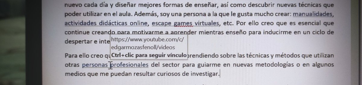 Cuando alguien hace mella en ti como profesional, te acompaña indirectamente hasta en los trabajos finales de tu máster en formación del profesorado.
<a href="/AulaMultiusos/">Edgar Mozas Fenoll</a> 👨‍🏫
Siempre con mucho ánimo!
#profesor #profesora #master #trabajosfinales #animo #huella