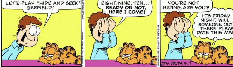 This Garfield comic was posted on the day I was born 