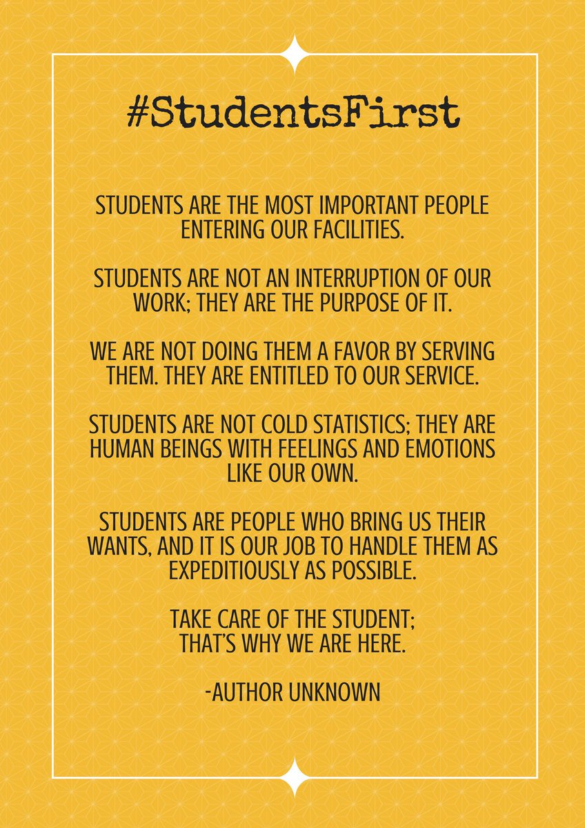 casas_jimmy's tweet photo. Students 1st…Teachers, Support Staff and Admin? You are 1st too. Together we are better. (Image quote from #Culturize ) https://t.co/8LpmPtkHnt