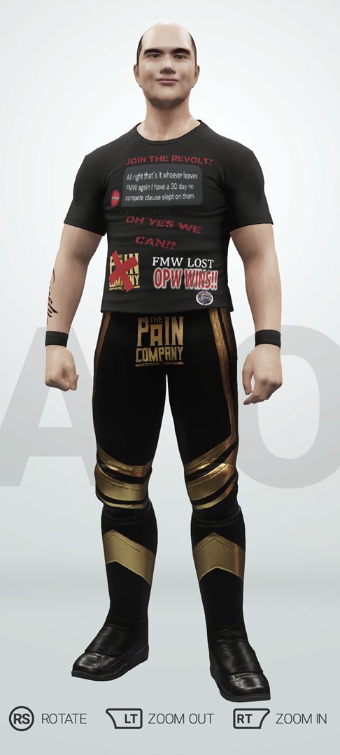 HardcoreRev5val's tweet photo. Took some creative license with my Daisuke Koorichi &amp; Shinsuke Setai since I made them! They are great for universe mode jobbers and only have a 30 overall! Feel free to download them, make them look as goofy as possible, and reupload them! Have fun! #opw #calleddowntherhunder https://t.co/SGPOX8M9yw