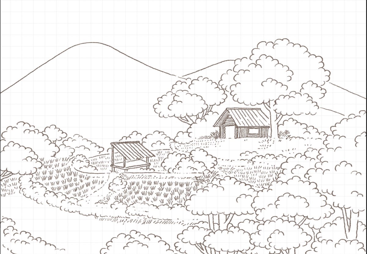 เดินบนคันนากันหน่อยยย 🌾🌳🖍