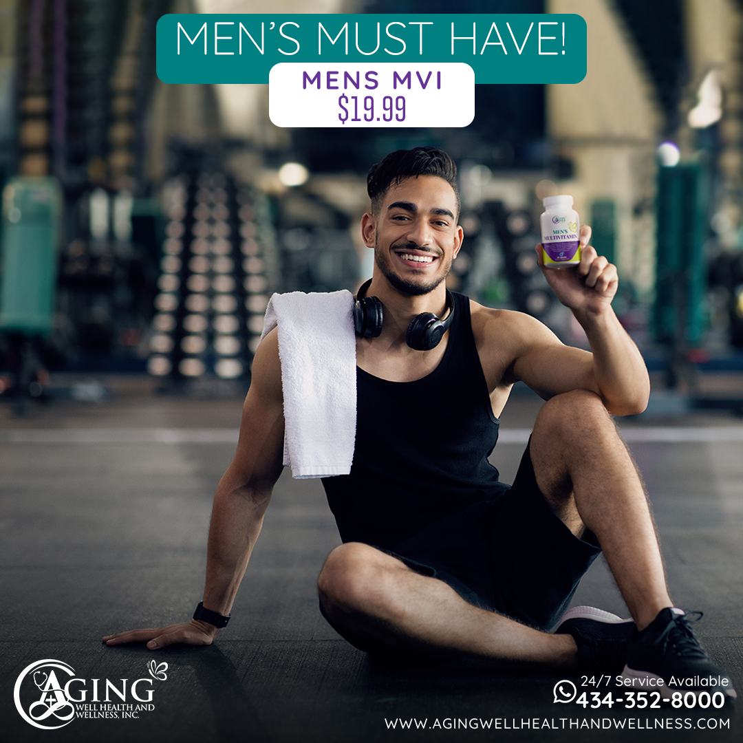aging_inc's tweet photo. Our Men’s Multivitamin provides you with the recommended vitamins and minerals plus an added formulation to support men’s hormones, boost immunity, and increase energy.  

Buy now https://t.co/HHUWQiR0Ai 

#wellnessapp #health #healthyreminders #getfreshair #moodboosters https://t.co/hKsE8vqSvn