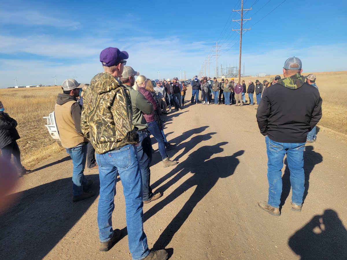 HinemanFarms's tweet photo. We attended a playa workshop in Ford and Gray counties. It was nice to see some playas and wetland reserve easements that have been restored help rainfall infiltrate the ground. We applaud the work all these groups are doing. #DucksUnlimited #PheasantsForever #PLJV #KAWS #NRCS https://t.co/mknLaAVWSU