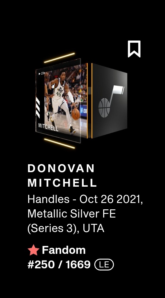 Sold my #1605 Donovan Mitchell and bought #250 serial for $10 more.