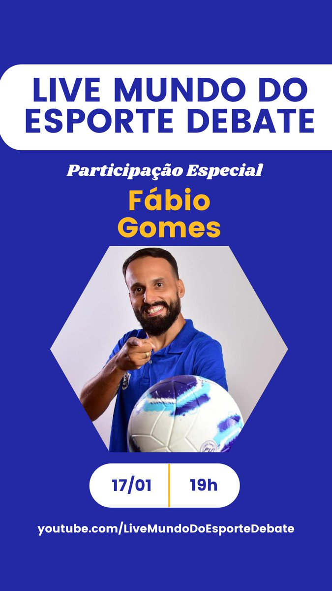 podbahea's tweet photo. A Live Mundo do Esporte Debate da próxima segunda feira chega ao programa #16, e Fábio Gomes, repórter, apresentador e narrador da TV Aratu (SBT-BA), será o nosso convidado especial! https://t.co/nXKEtxyxqc