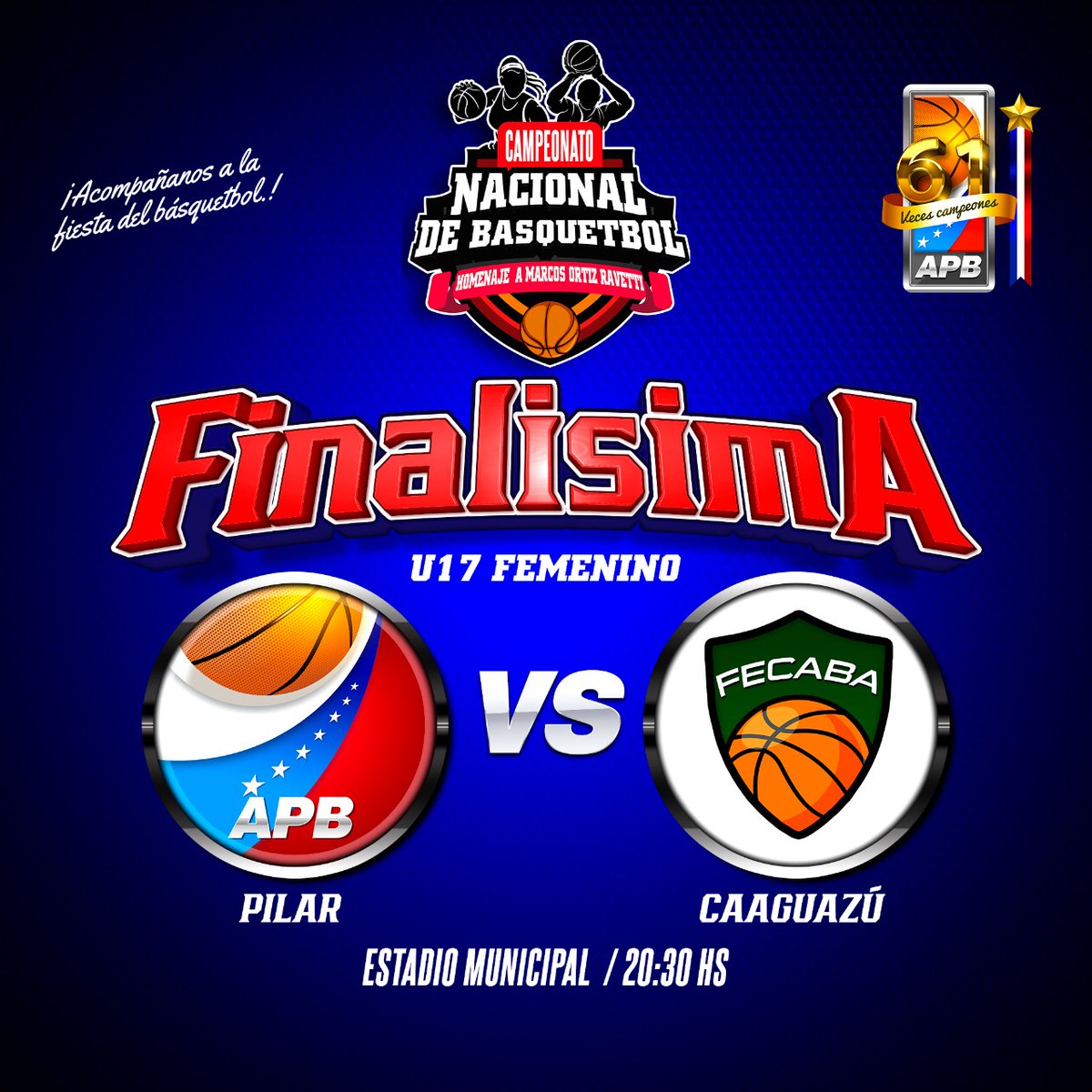 OficialAPB's tweet photo. Acompañanos a alentar a las Leonas!! Hoy todos al Municipal!! Vamooss Pilar 🔴⚪🔵💪💪
#61vecesCampeones 
#lamasgloriosa https://t.co/ulUxg3363x