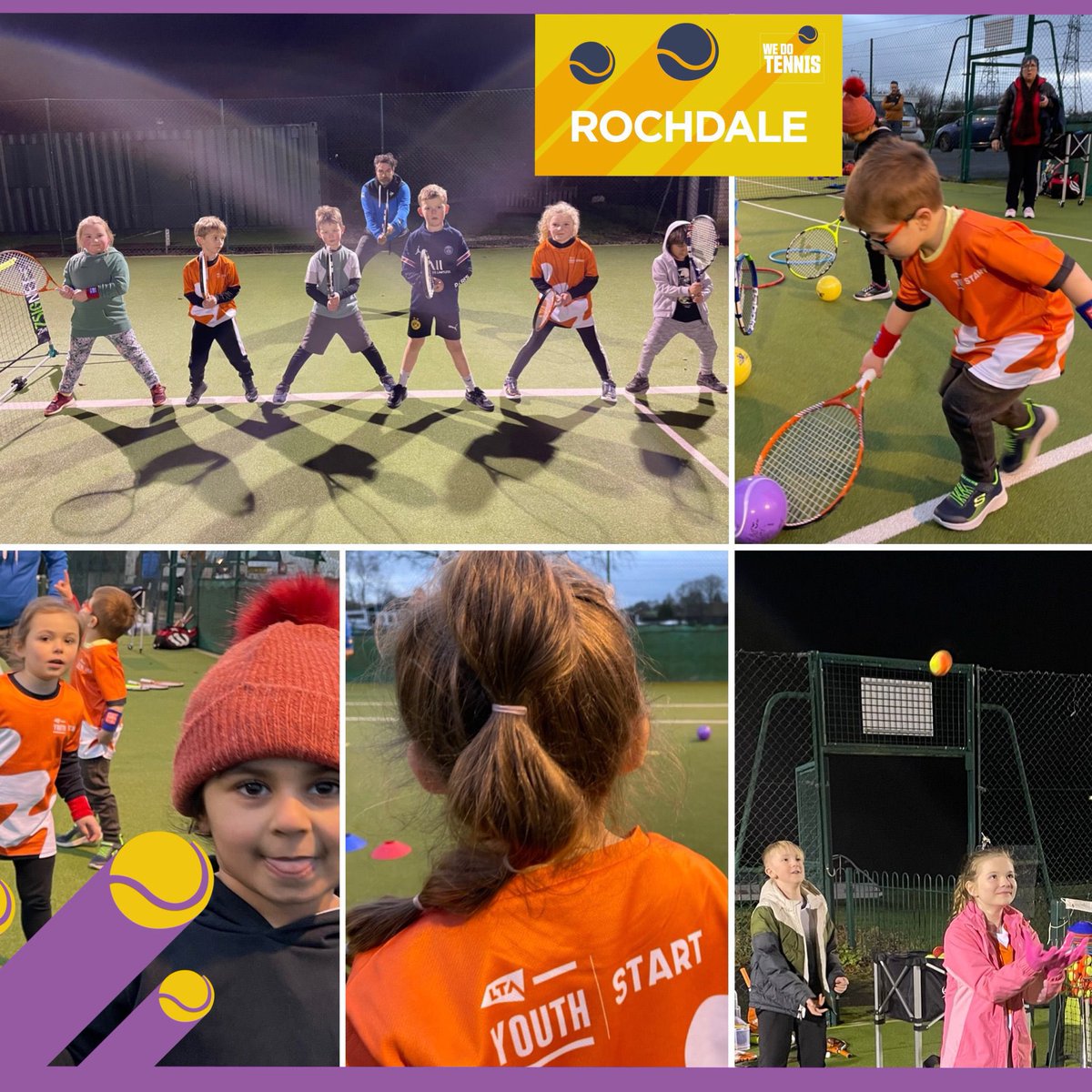rochdaletc's tweet photo. Great pics from our new tennis coaching sessions from last night. @RochdaleYouthie @RochdaleNews @RochdaleCouncil @GMPRochdale @RochdaleTown https://t.co/KrVUbSRycX