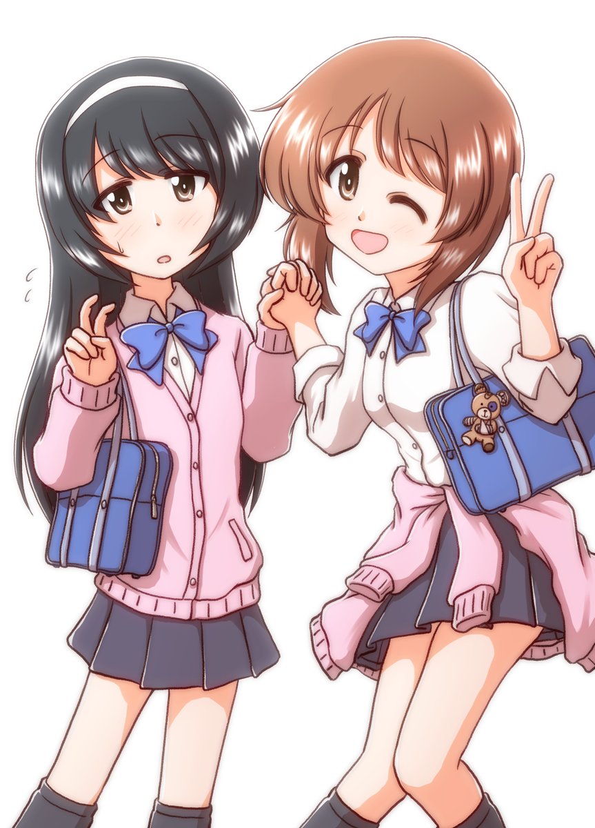 ガールズ パンツァー 図書カード 西住みほ 冷泉麻子 Coffeebean Pk