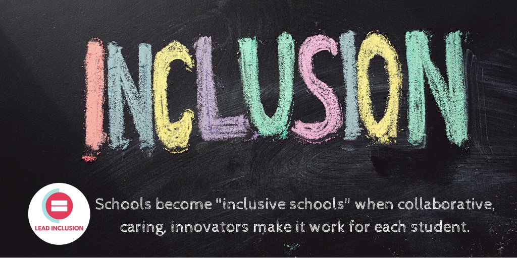 leeannjung's tweet photo. 💌Schools become "inclusive schools" when collaborative, caring, innovators make it work for each student. #LeadInclusion #kidsdeserveit #masterychat #udl #udlchat #globaled #globalspedchat https://t.co/KVdL04ru3E