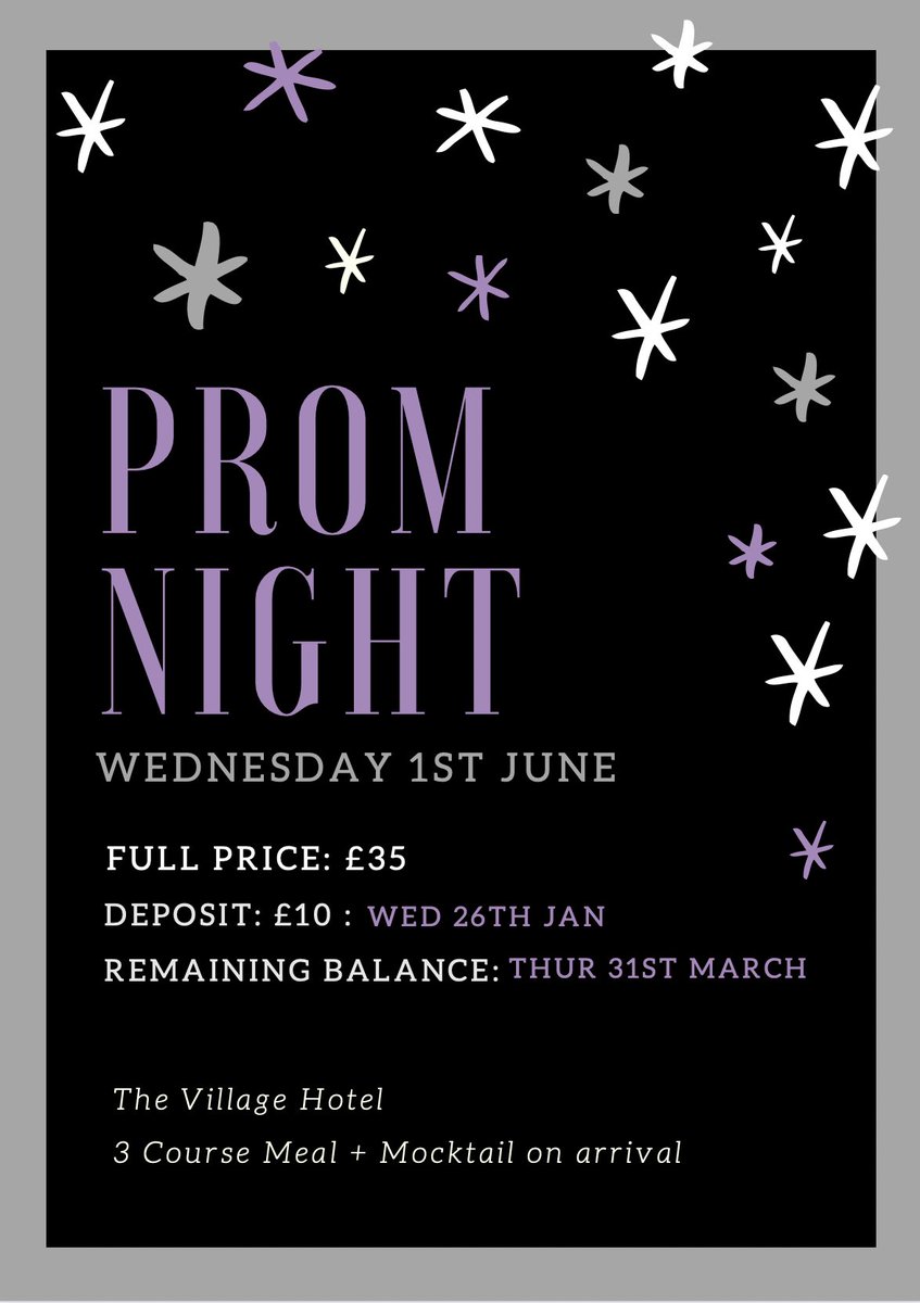 RosshallPrefect's tweet photo. Prom is ON! 🎉 Get your deposit in for 26/1 and suit up! ✨ https://t.co/fhB5gm29Gv