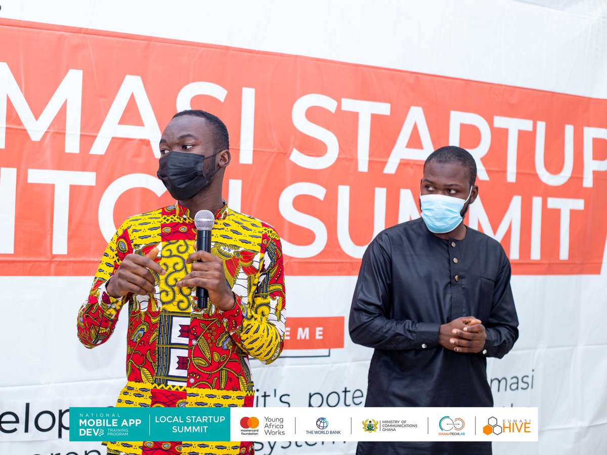 KumasiHive's tweet photo. Team Crypto is building an app called AgroX, which would be used in digitalizing the Agricultural industry by linking farmers to potential consumers and creating a market for them.
#MobileAppTraining #Flutter #Summit #pitch #HiveTraining #HiveImpact #HiveTribe #Ghana #PaSE https://t.co/1O4budo5tJ