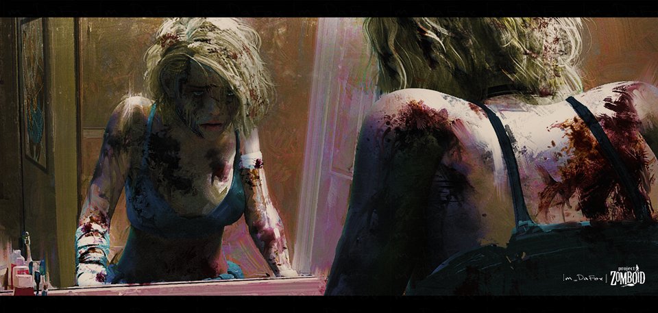 _CYRIUS_'s tweet photo. [𝗢𝗖] Lily back at home after a long loot run🎒

My small contribution to @theindiestone #ProjectZomboid 's amazing community 🎨

//Artwork also shared on the game's Community Hub (Steam) and r/projectzomboid  :]

#illustration #keyart #visdev #storytelling #digitalart #artwork https://t.co/tk3LCkBTrO
