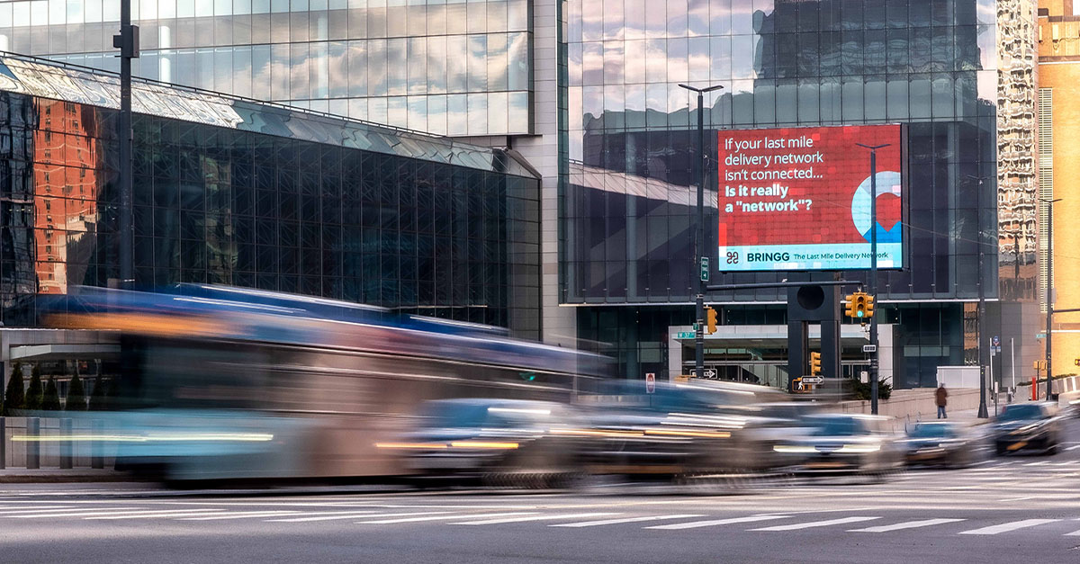 bringg's tweet photo. Meet Bringg at the Industry's Biggest Event! 

If you haven't heard (or seen), @Bringg has officially touched down in New York City for the NRF 2022 Retail's Big Show- See you there!
@NRFBigShow 
#BringgtakeoverNYC #lastmilelogistics #delivery #NRF #Bringg https://t.co/Sm2mELQp5X
