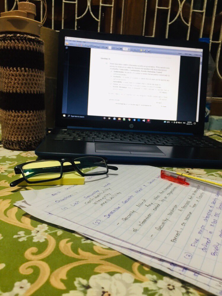 FathiMizi's tweet photo. study mood activated #study #computer_security #exam #examination # https://t.co/Y8BZ1V96hP