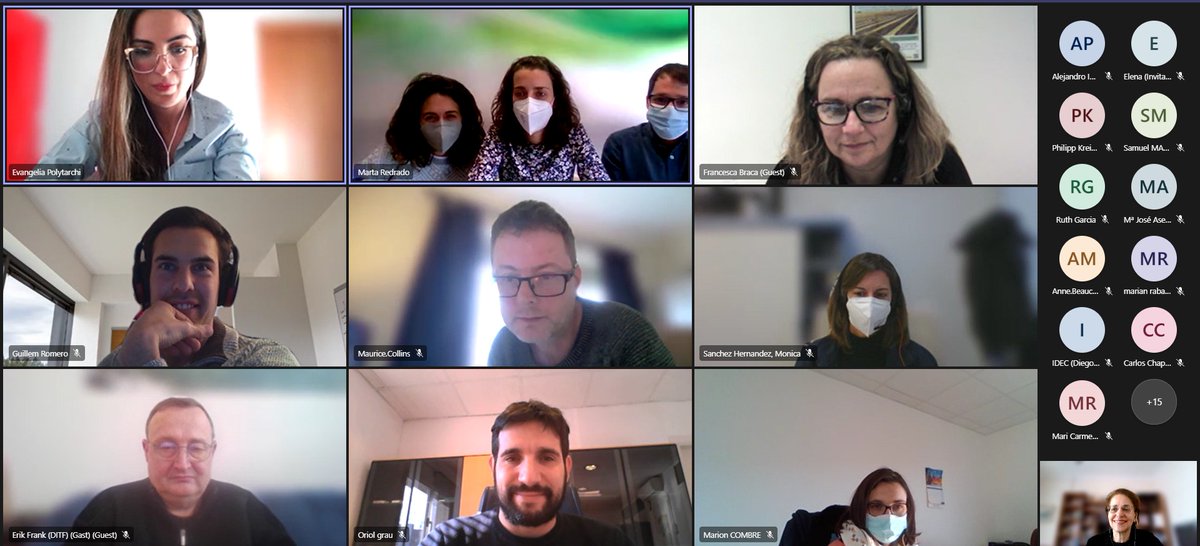 VIBESEU2's tweet photo. The Consortium of VIBES project met #online for its semestrial #meeting on the 13th of January 2022, hosted digitally by @SP_Polymers. The partners discussed the #progress of the project, throughout its first 6-month #implementation period!
#recyclingtechnology @CBE_JU @aitiip https://t.co/BTI1dd27pX