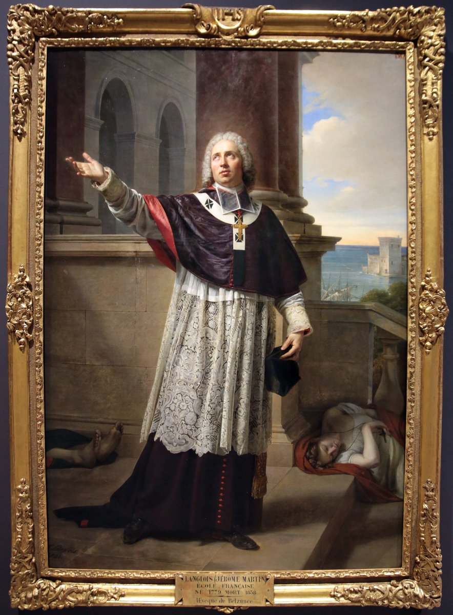 chassespleen13's tweet photo. La peste de 1720 dans les collections permanentes du musée des Beaux-Arts de @marseille jusqu'au 28 février 2022
Le Chevalier Roze et le courage civil par Paulin #Guérin & Antoine-Dominique #Magaud
Monseigneur de Belsunce par le Baron François #Gérard & Jérôme-Martin #Langlois https://t.co/RCOkYYerzp