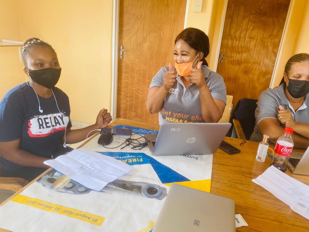 myNSFAS's tweet photo. NSFAS team is in Free State Province today, helping the youth with their 2022 applications.Go to the venues below👇 and apply! 

Botshabelo:White Office(A Section)
Koppies: Kwakwatsi Hall 
Ventersburg:Mmamahabane Library
Lady Brand:Aurthur Pitso Stadium 

#GetYourShot #NSFAS2022 https://t.co/ZDkkA26Ao3