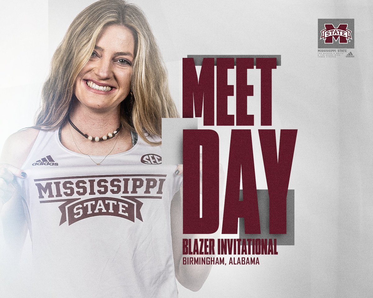 HailStateTF's tweet photo. It's a Friday and it's a Meet Day! Doesn't get better than that.

📌 UAB Blazer Invite | Birmingham, Ala.

📰: https://t.co/SAtOZJnNu5
⏱️: https://t.co/WcwqJLFDuO

#HailState🐶 x @madskish https://t.co/lyKKIwCjdW