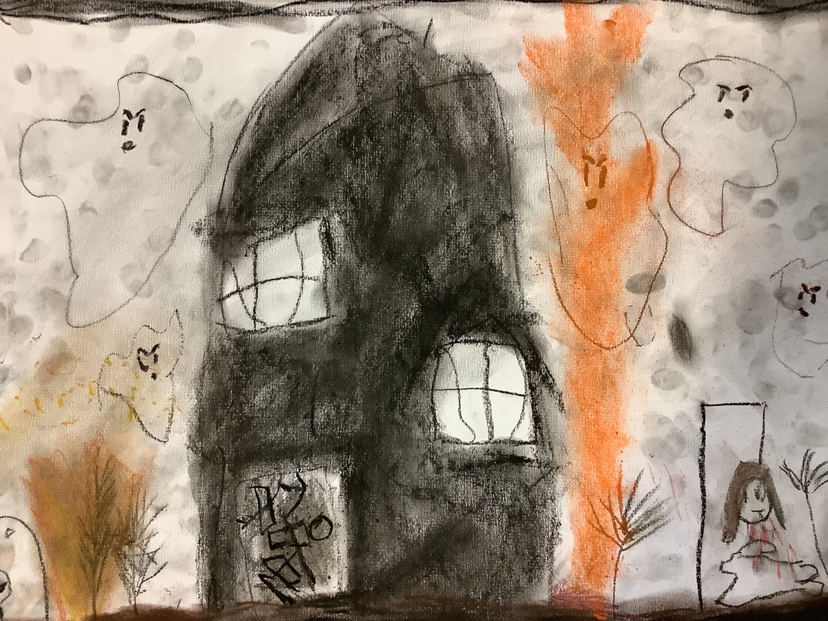 williamstown3_4's tweet photo. J. S. Bach inspired art by Year 4. https://t.co/JToF72tIO6