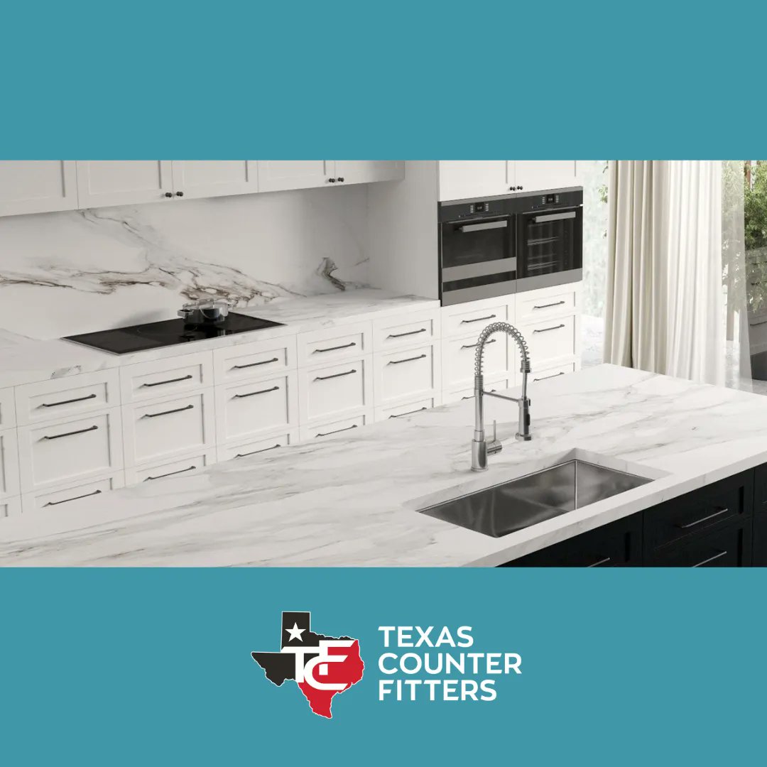 TCF_Countertops's tweet photo. The kitchen - an essential component of every home! New countertops, backsplashes, and flooring are great ways to update the look of your kitchen. Let Texas Counter Fitters take on your kitchen from start to finish.
#kitcheninspo #kitchencounters https://t.co/QOmgdoQDc0