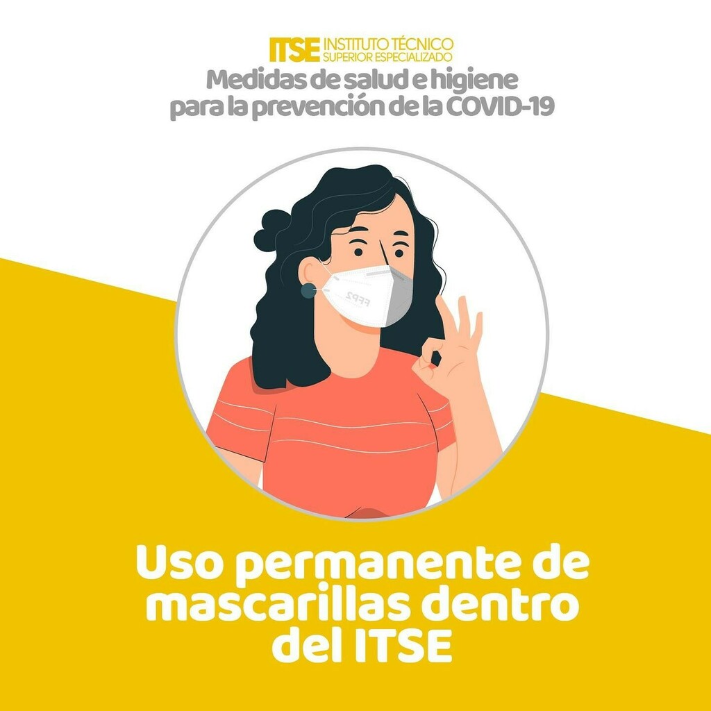 ITSEpma's tweet photo. 🚫🦠🚫 Debemos reforzar las medidas de bioseguridad en esta etapa de aumento de casos parar detener al virus. ✅Recordemos que el uso correcto de la mascarilla en el Campus es obligatoria.
#SomosITSE #CuídateITSE #educación #superación #panamá #excelen… https://t.co/MyIKvDvdJW https://t.co/zZuE181NO5