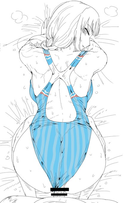 チェンソーの女子はスタイル良いから競泳水着が似合うよね 