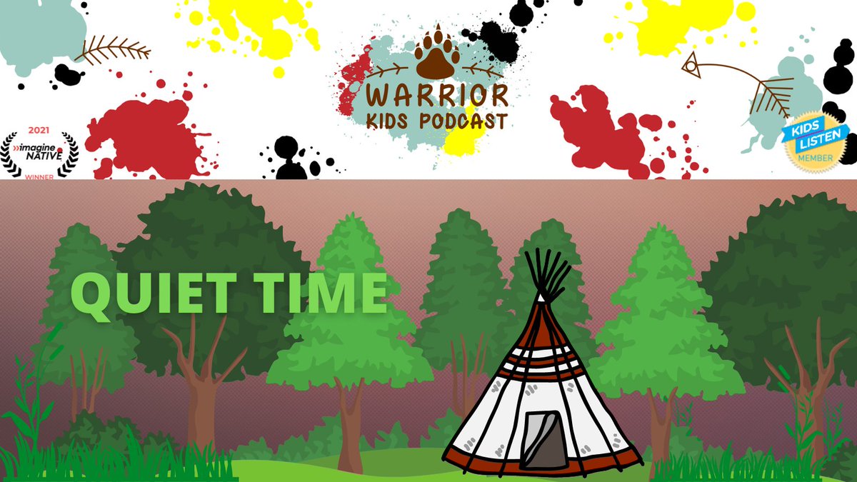 Happy New Year Warrior Kids! Our first episode of 2022 is all about quiet time &amp; how time to reflect has been built into some of our Native ceremonies. #warriorkidspodcast #Indigenous #kidspodcasts #educationforaction #mindfulness soundcloud.com/warriorkidspod…