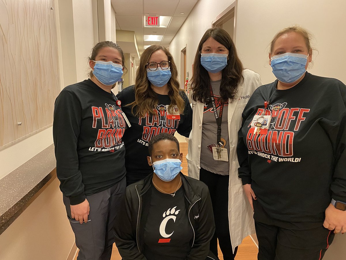 January is Cervical Cancer Awareness Month, and today’s #FrontlineFriday celebrates our cervical cancer team at the UC Cancer Center.

This highly skilled and experienced team are experts at diagnosing and treating gynecologic cancers. Thank you!