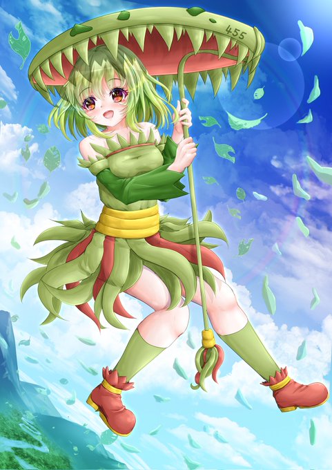 ポケモン擬人化のtwitterイラスト作品