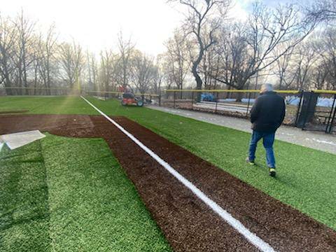 Joe_D_EssexExec's tweet image. I visited the Essex County Weequahic Park Little League Field to check on the new synthetic grass playing surface being installed. #EssexCounty #PuttingEssexCountyFirst