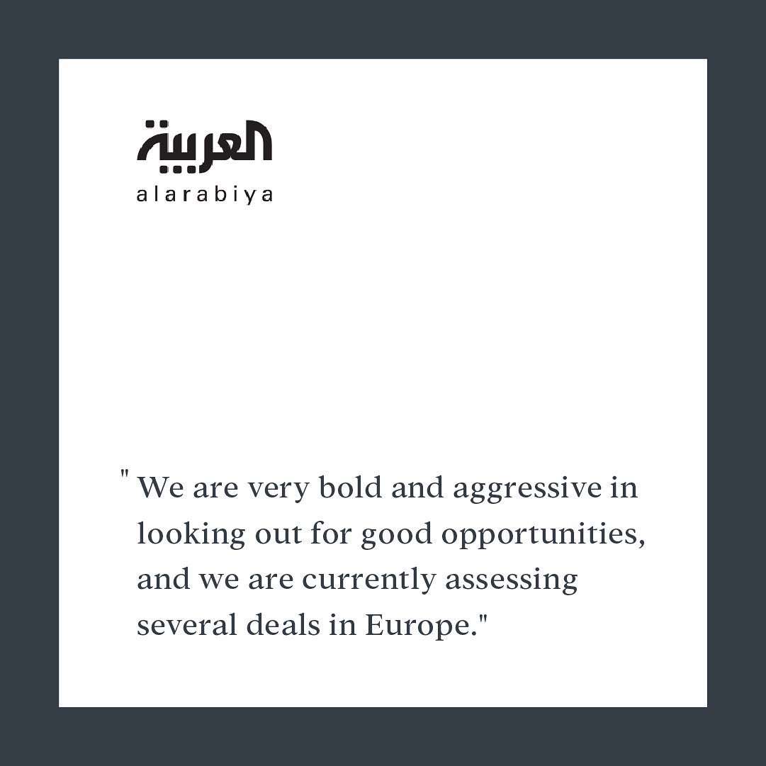 2pointzerogroup's tweet photo. During her interview with #Reuters, and features on #Nasdaq, #Alarabiya, our CEO &amp; MD, Samia Bouazza, elaborated on our Group’s bold expansion drive, stating that we are assessing several deals in Europe, focusing on strategic value and healthy returns. 
https://t.co/gsjwUN1c7w https://t.co/HNLfZZ7ref
