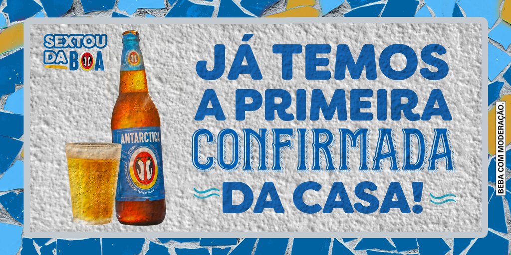 antarctica's tweet photo. Não sei na casa mais famosa do Brasil, mas na casa da nossa diretoria a BOA é presença certa na geladeira! Principalmente pra já começar o sextou de hoje!

#SextouDaBOA #BebaComModeração https://t.co/0yO5U9DJdX
