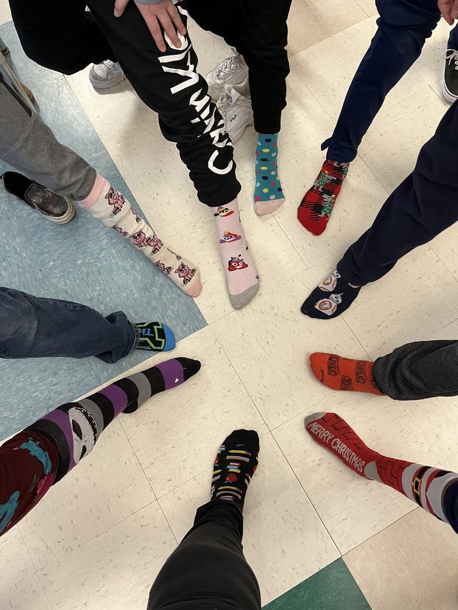Crazy sock day in room 231!