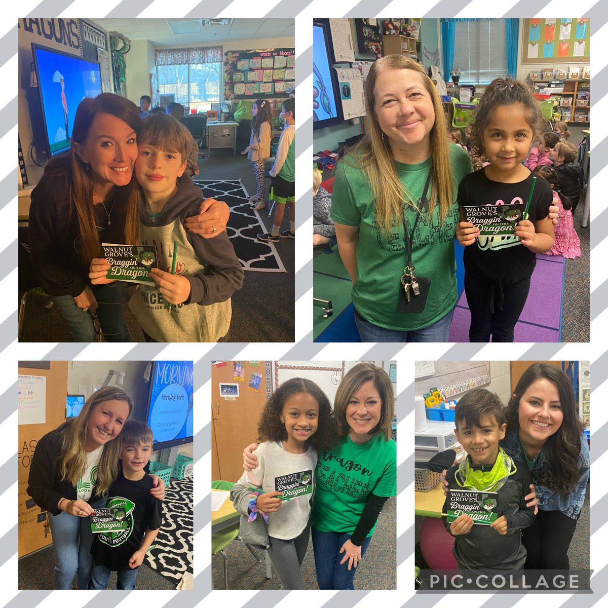 WGESdragons's tweet photo. Congratulations to our Braggin’ on the Dragons for this week. We are so proud of you! 🐉 #BetterTogether #DragonsCare #theGrove https://t.co/h7bTUuEuV0