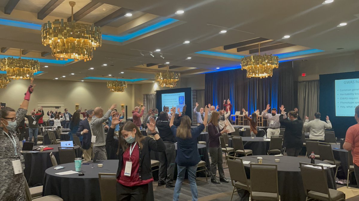 ENTAllergyDocs's tweet photo. Only at AAOA, we start our day with dancing! Dr. Reisacher knows how to wake you up.
Day 2 of the 2022 AAOA Advanced Course!
#2022advancedaaoa #ENTallergy #hybridcourse #dancelikenooneiswatching https://t.co/ItoQYhm3HK