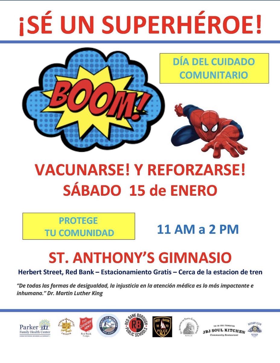 HopeacademyAP's tweet image. Attention Hope Academy Community, Please take advantage of this FREE vaccination opportunity Saturday, January 15th.